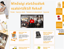 Tablet Screenshot of etetoszek.net